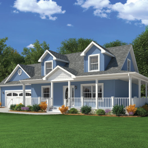 Retreat II | Size:1400 | Bed: 1 | Bath: 1 | 28×32 | Home Only $119,000