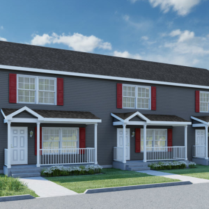 Townhome II Triplex | Size:1232 | Bed: 2 | Bath: 2.5 | 28×66 | Home Only $339,000