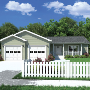 Lexington II | Size: 1400 | Bed: 3 | Bath: 2 | 28x50 | Home Only $146,000